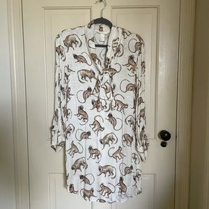 H&M Crowned Monkey Dress
